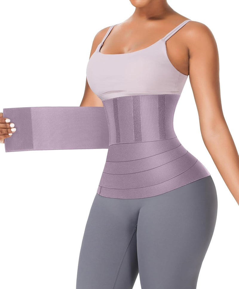 FeelinGirl Waist Trainer for Women Sauna Belt Tummy Wrap Plus Size - Image 1